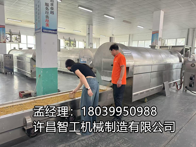 客戶試機炒制苦蕎的準備與注意事項